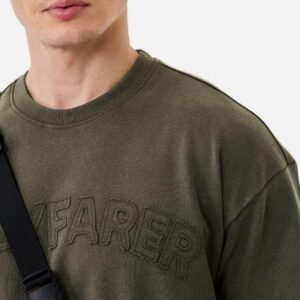 SNITCH Applique Embroidered Oversized T-Shirt