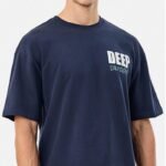 SNITCH Deep Digital Puff Print Oversized T-Shirt
