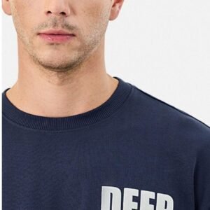 SNITCH Deep Digital Puff Print Oversized T-Shirt
