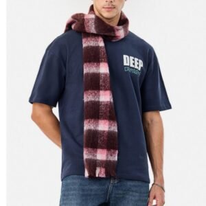 SNITCH Deep Digital Puff Print Oversized T-Shirt